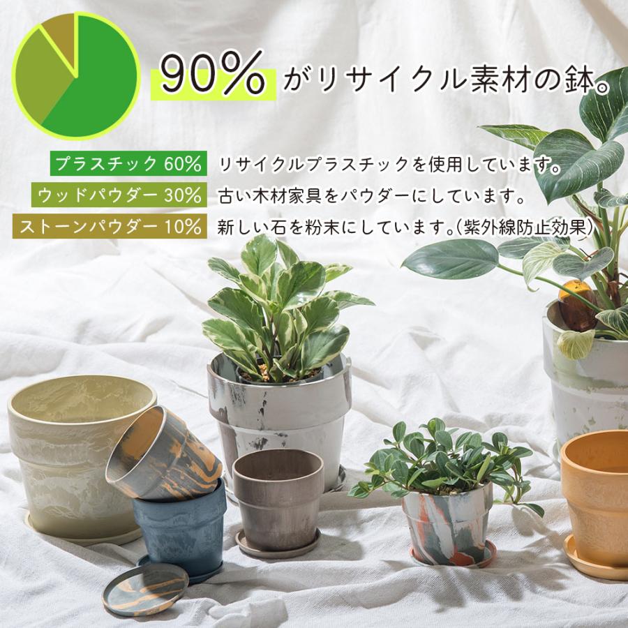 POSH LIVING（ポッシュリビング） 植木鉢 プラスチック おしゃれ
