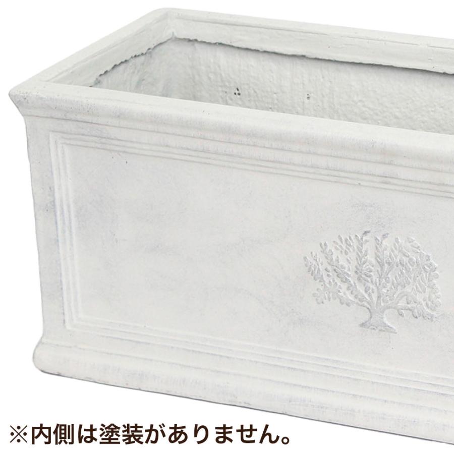 植木鉢 プランター おしゃれ 長方形 四角 穴あき ロングプランター