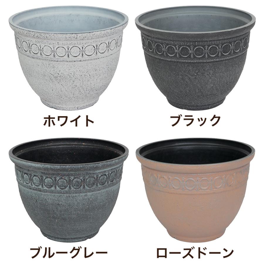 植木鉢 プランター おしゃれ 丸型 穴あき プラスチック鉢