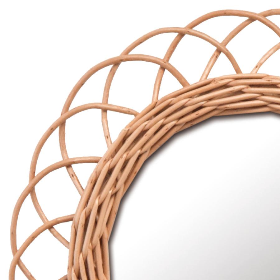 POSH LIVING（ポッシュリビング） ミラー 鏡 丸 壁掛け おしゃれ