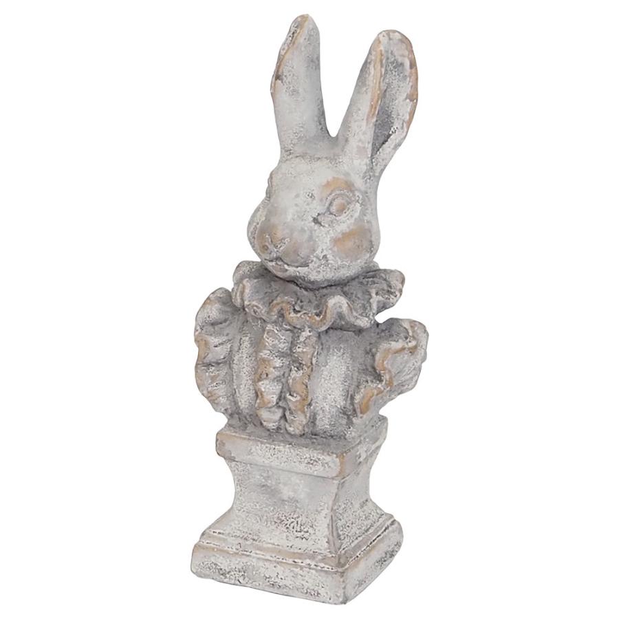 ガーデニング雑貨 うさぎ 置物 オーナメント オブジェ ジェントル