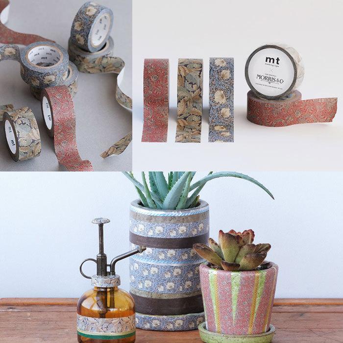 mt マスキングテープ ウィリアム・モリス 20mm×7m巻 （メール便