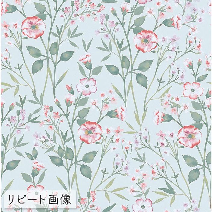 壁紙 のりなし ビニールクロス ボタニカル シンコール Best フラワー 1752 Pa ポッチワン 通販 Yahoo ショッピング