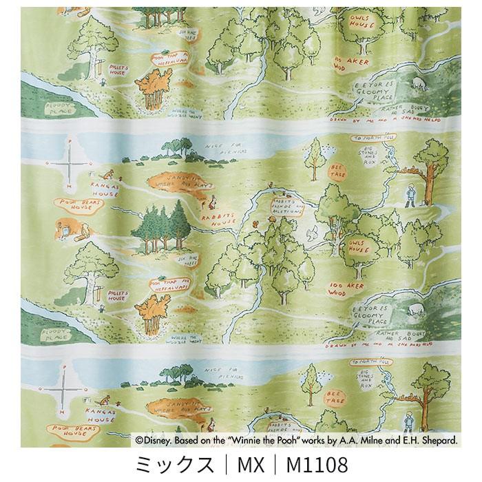イージーオーダーカーテン ディズニー 「クラシックプー 100エーカーの森」 〜300×200cm シアーカーテン_1