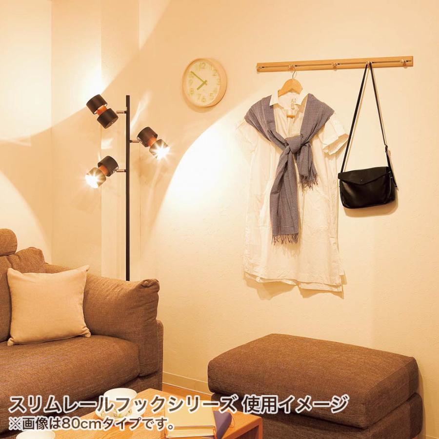 ベルク 壁面収納 おしゃれ 石膏ボード壁対応 ハンガーフック スリム