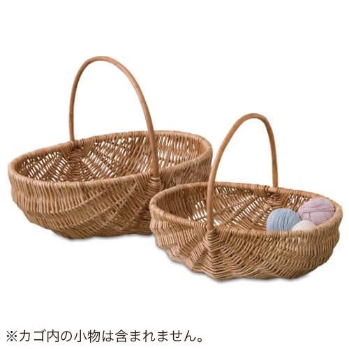 かご バスケット 収納 ウィッカーバスケット S Lセット Sh ポッチワン 通販 Yahoo ショッピング