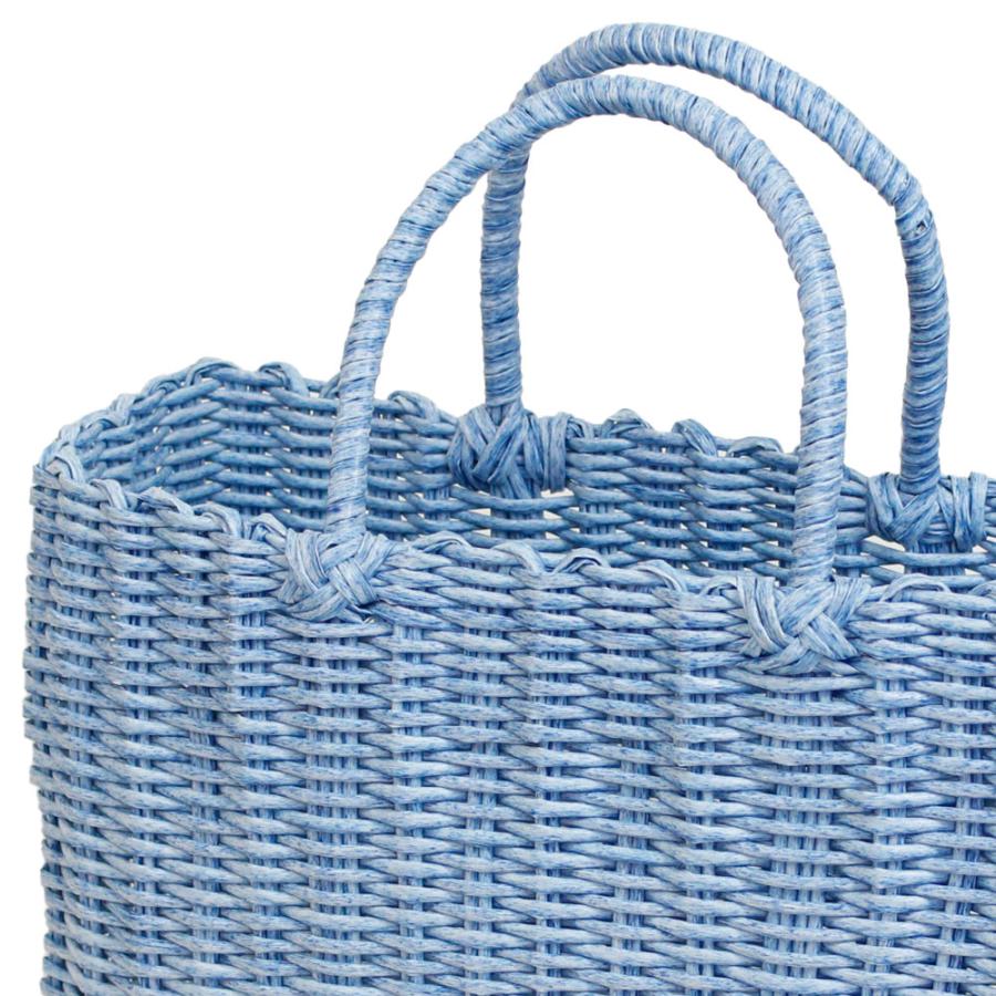 かごバッグ カラフル ビニールバッグ バスケット かわいい おしゃれ PP