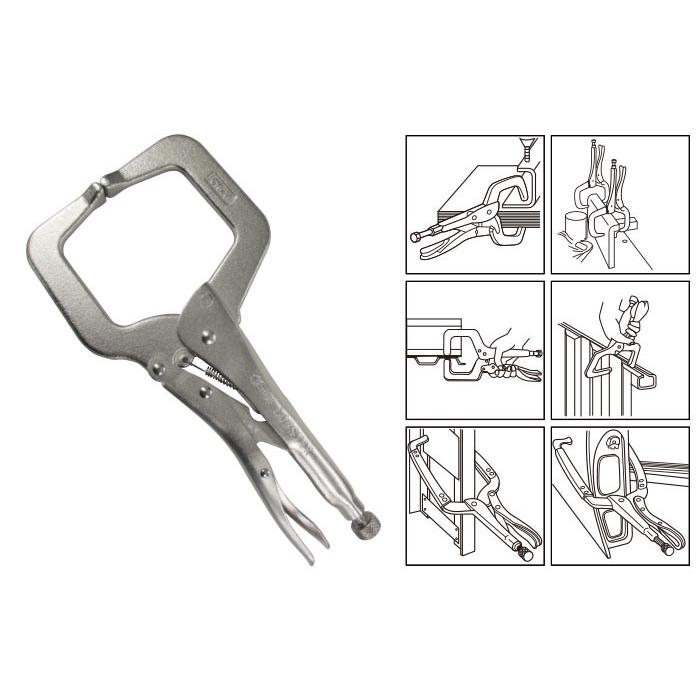 75 Off ロブテックス エビ印工具 バイスプライヤ C型 Vc150n Discoversvg Com