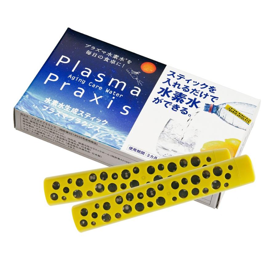 水素プラズマウォーター生成スティック 水素水スティック（2本入り） 犬猫用 おやつ プラズマプラクシス 水素スティック 2本入 水素水生成器