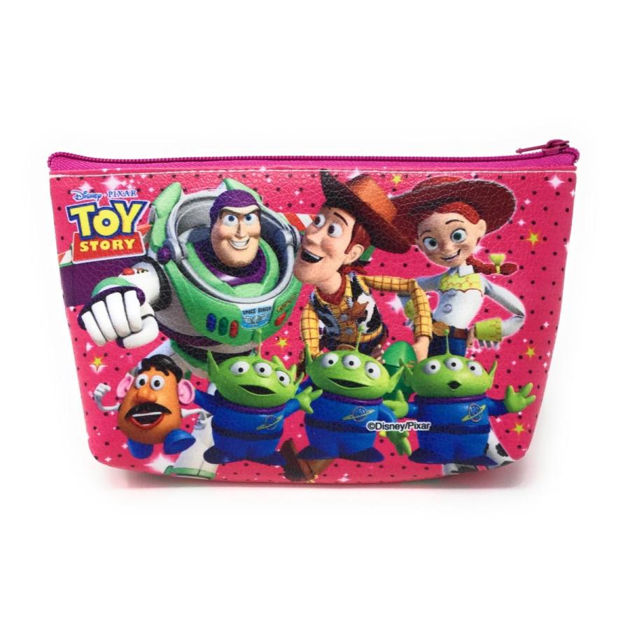 トイストーリー 舟形ポーチpu素材 ピンク キャラクター グッズ キャラクター雑貨 Poccl 通販 Yahoo ショッピング