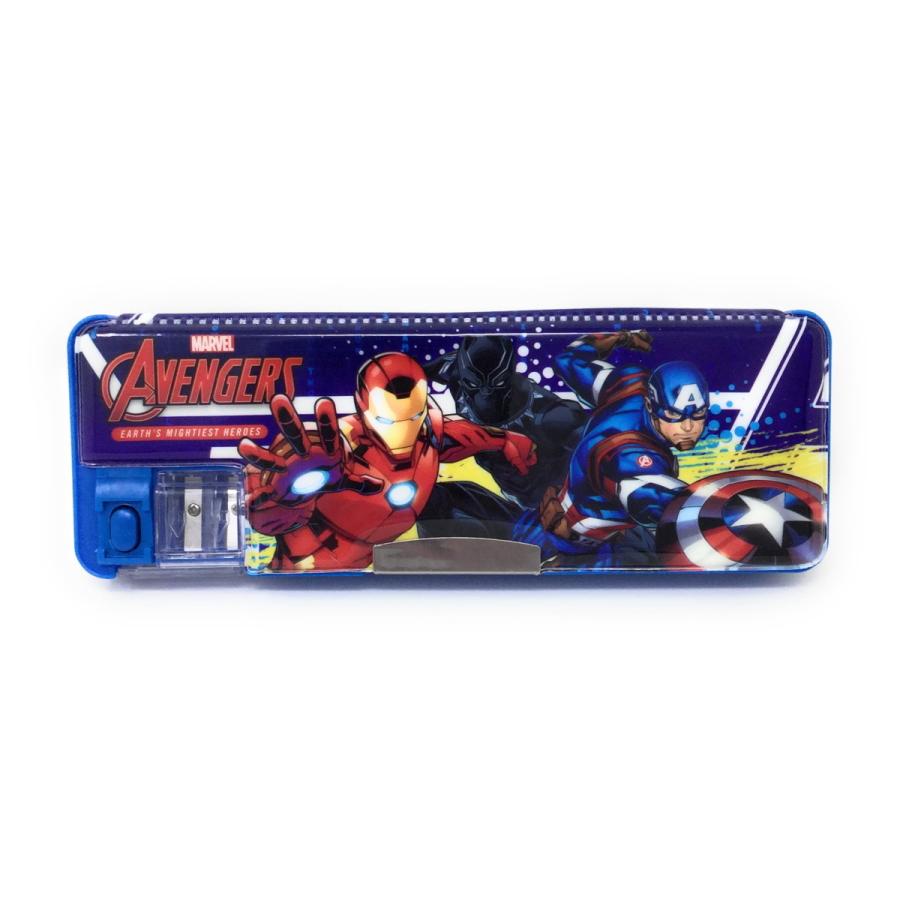 アベンジャーズ アクション筆箱 ブルー キャラクター グッズ キャラクター雑貨 Poccl 通販 Yahoo ショッピング