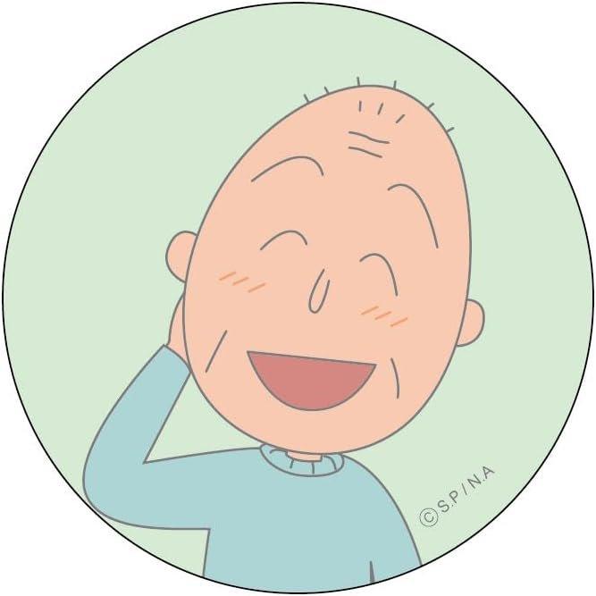 ちびまる子ちゃん おじいちゃん さくら友蔵 まじかる!缶バッジ ちび