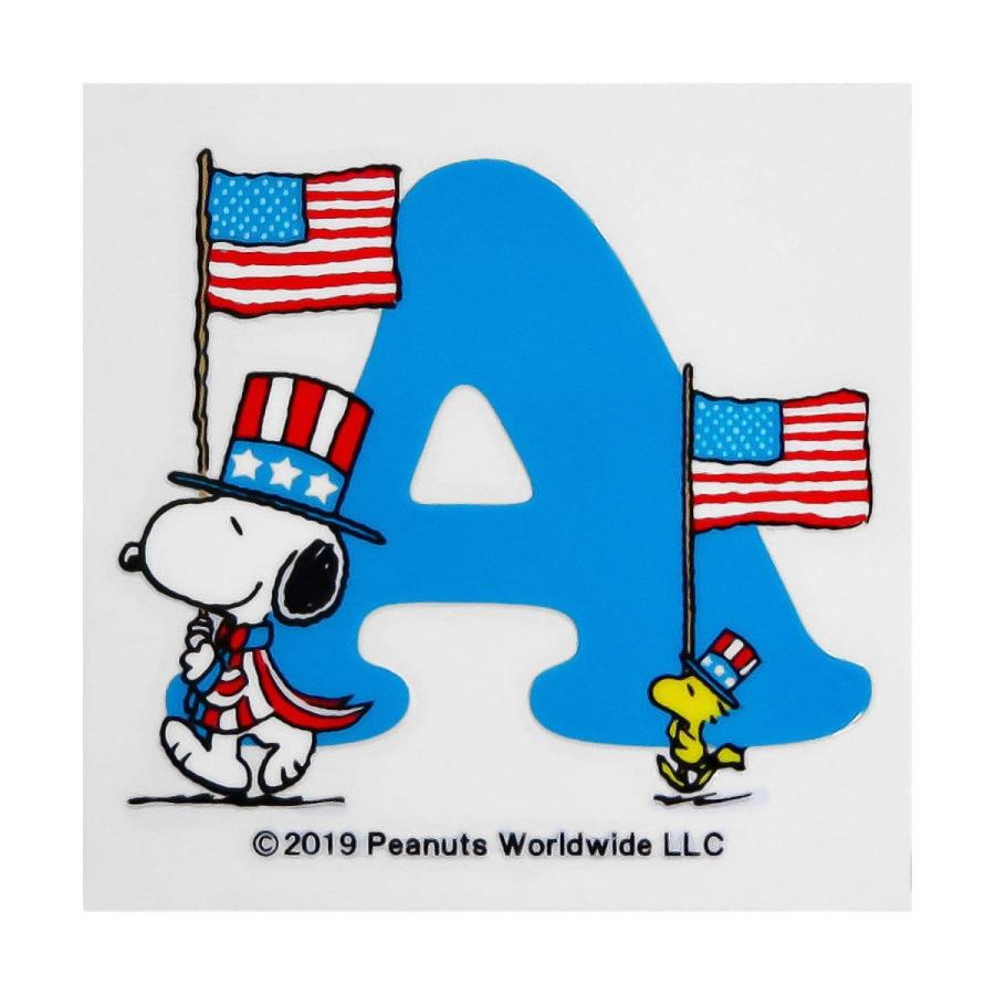 スヌーピー イニシャルステッカー A Snoopy Sn211 キャラクター グッズ メール便ok キャラクター雑貨 Poccl 通販 Yahoo ショッピング