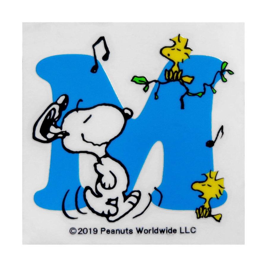 スヌーピー イニシャルステッカー M Snoopy Sn223 キャラクター グッズ メール便ok キャラクター雑貨 Poccl 通販 Yahoo ショッピング