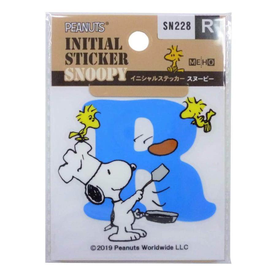 スヌーピー イニシャルステッカー R Snoopy Sn228 キャラクター グッズ メール便ok キャラクター雑貨 Poccl 通販 Yahoo ショッピング