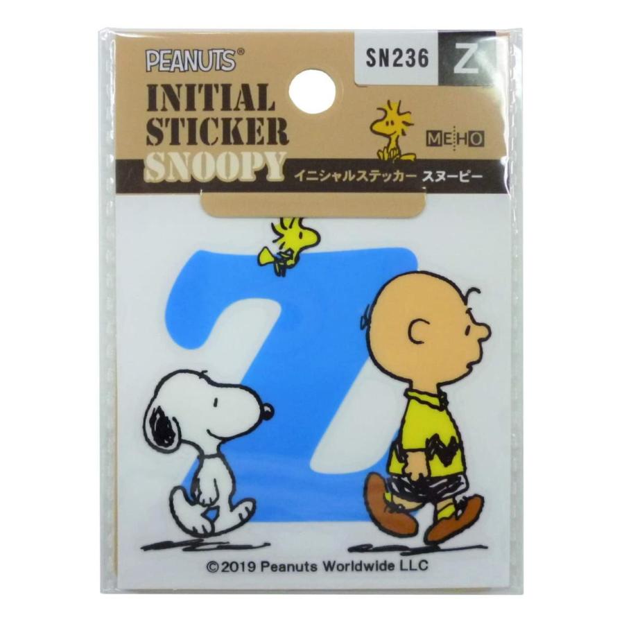 SNOOPY スヌーピー イニシャルステッカー Z SN236 4956019132354 SNOOPY スヌーピー イニシャルステッカー Z SN236 4956019132354