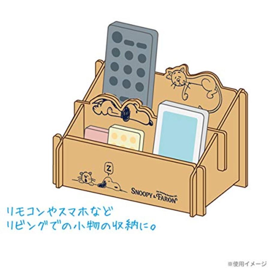 SNOOPY（スヌーピー） 組み立て簡単 リモコンボックス（スヌーピー