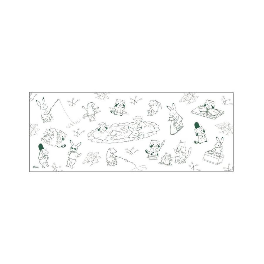 ラスカル 日本手拭い 鳥獣戯画ラスカル緑 Ra Nt011 キャラクター グッズ メール便ok キャラクター雑貨 Poccl 通販 Yahoo ショッピング