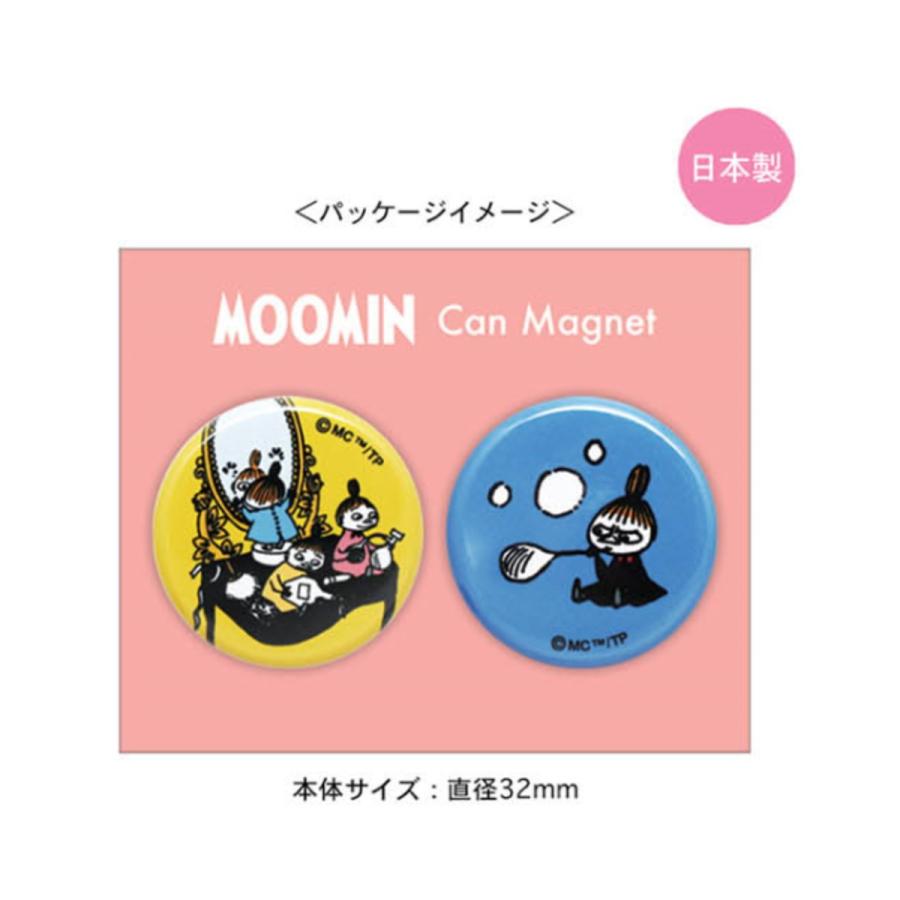 ムーミン 缶マグネットセット（シスターズ）MO-PM003 キャラクター グッズ メール便OK トーシンパック｜poccl｜02