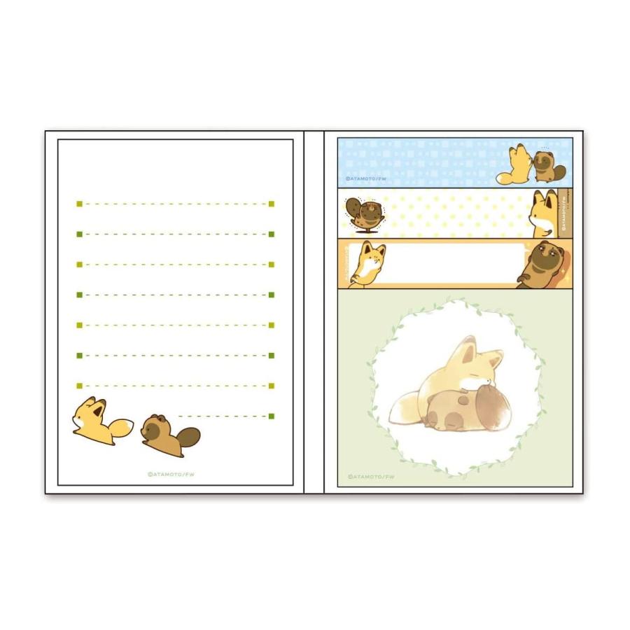 タヌキとキツネ 付箋 メモ帳 タヌキとキツネ Tk Fu001 キャラクター グッズ メール便ok キャラクター雑貨 Poccl 通販 Yahoo ショッピング