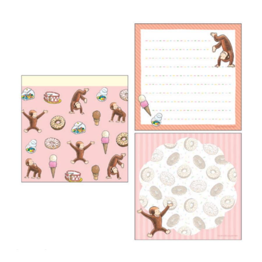 おさるのジョージ スクエアメモ帳 スイーツ Curious George Cg Mp552 キャラクター グッズ メール便ok キャラクター雑貨 Poccl 通販 Yahoo ショッピング