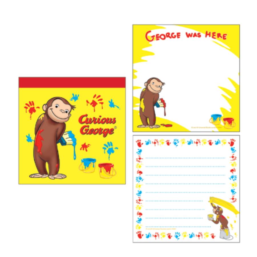 おさるのジョージ スクエアメモ帳 ペンキ Curious George Cg Mp051 キャラクター グッズ メール便ok キャラクター雑貨 Poccl 通販 Yahoo ショッピング
