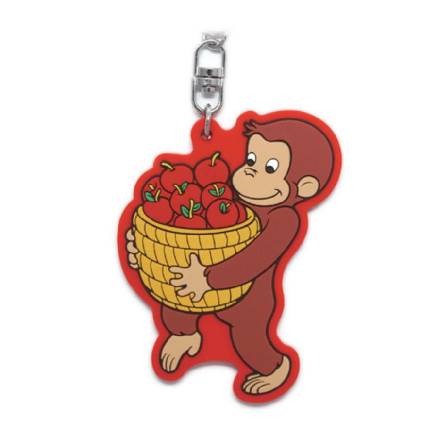 おさるのジョージ ラバーキーホルダー りんご 赤 Curious George Cg Rb003 キャラクター グッズ メール便ok トーシンパック キャラクター雑貨 Poccl 通販 Yahoo ショッピング