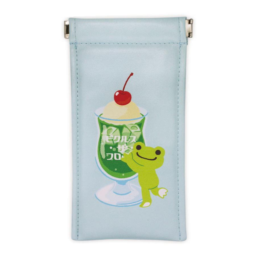 かえるのピクルス パックンマルチポーチ ピクルス クリームソーダ Pc Pp011 Pickles The Frog キャラクター グッズ メール便ok トーシンパック キャラクター雑貨 Poccl 通販 Yahoo ショッピング