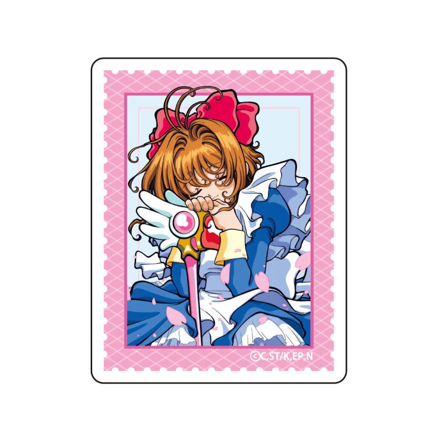 カードキャプターさくら ステッカー(さくら切手風B) CA-SE022 カードキャプターさくら ステッカー(さくら切手風B) CA-SE022
