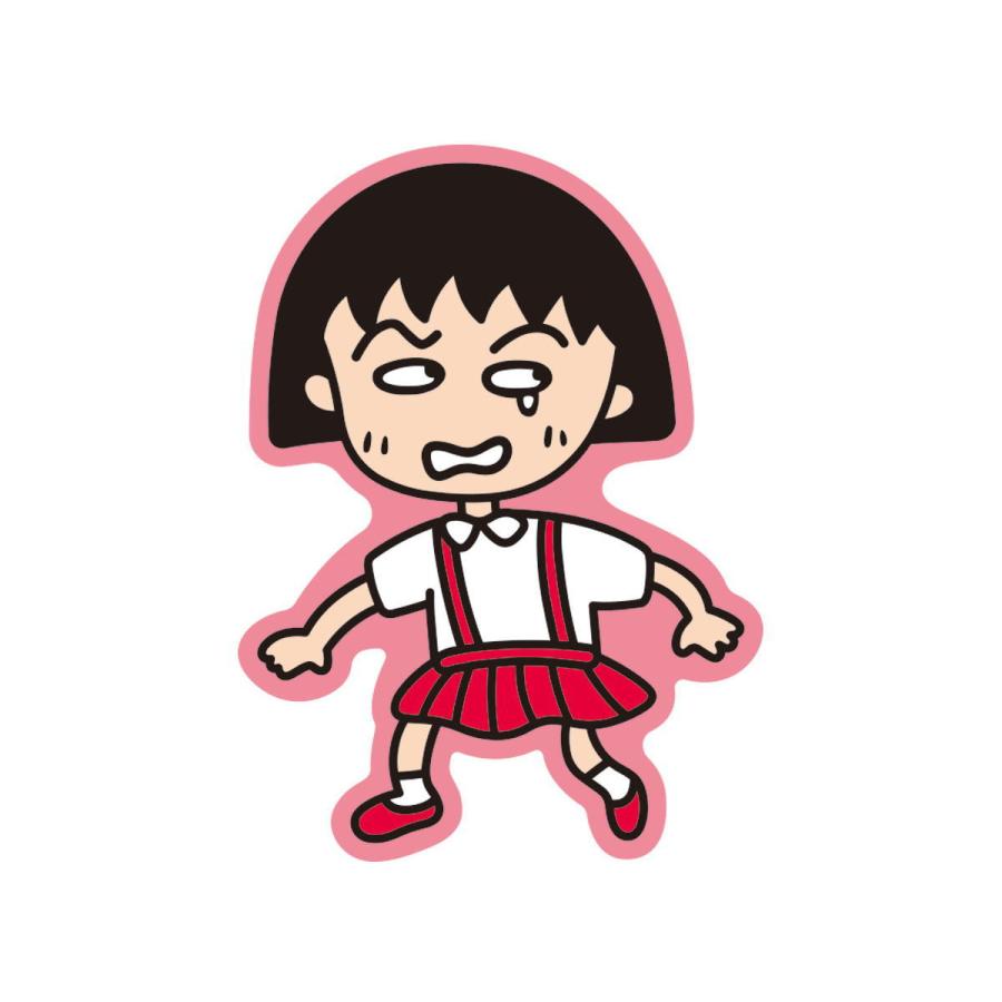 ちびまる子ちゃん ラバーマグネット（レトロリバイバル ピンク）CM