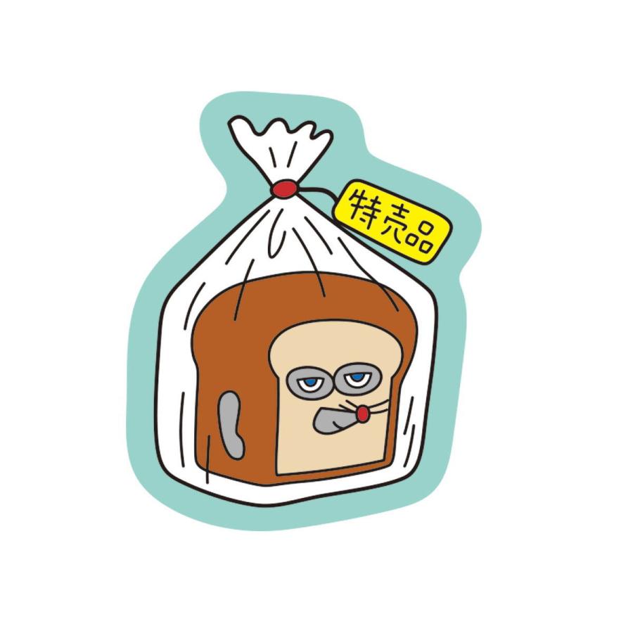 パンどろぼう ラバーマグネット（パンどろぼうB）P1-PM002