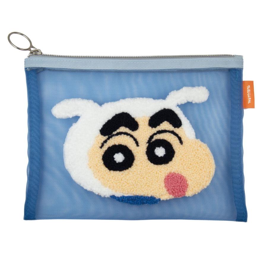 クレヨンしんちゃん メッシュさがらポーチ（シロしんちゃん）KS-PO202