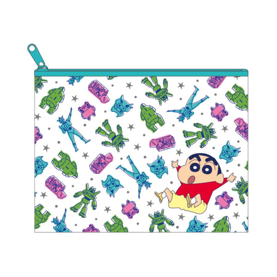 クレヨンしんちゃん ポーチ（チラシ柄）KS-PO031 4996740612589