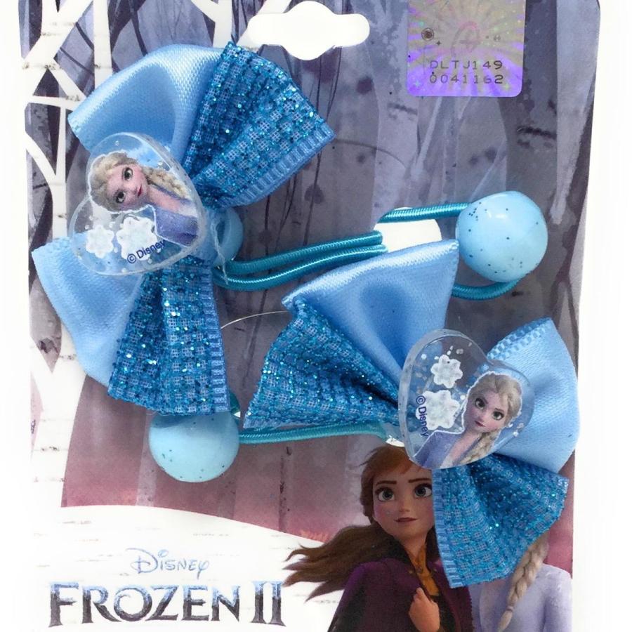 Disney（ディズニー） アナと雪の女王2 ゴージャスリボンヘアゴム2個
