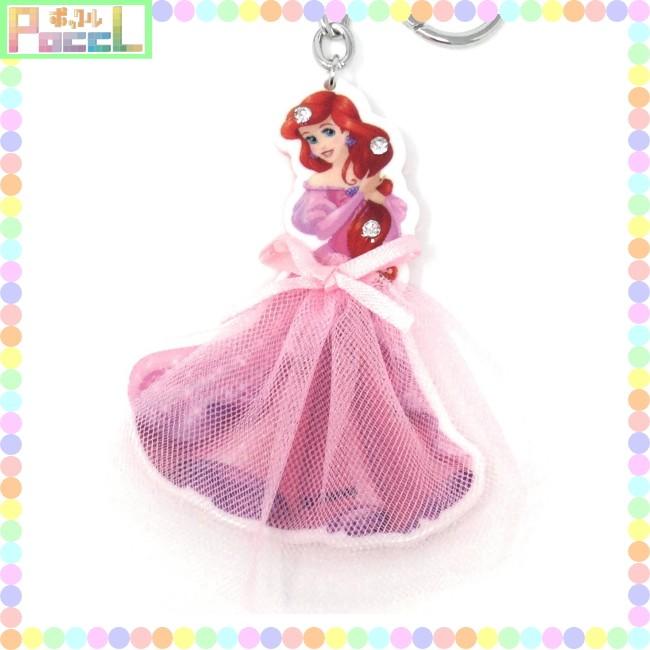 ディズニープリンセス ゴージャスドレスキーホルダー アリエル キャラクター グッズ キャラクター雑貨 Poccl 通販 Yahoo ショッピング