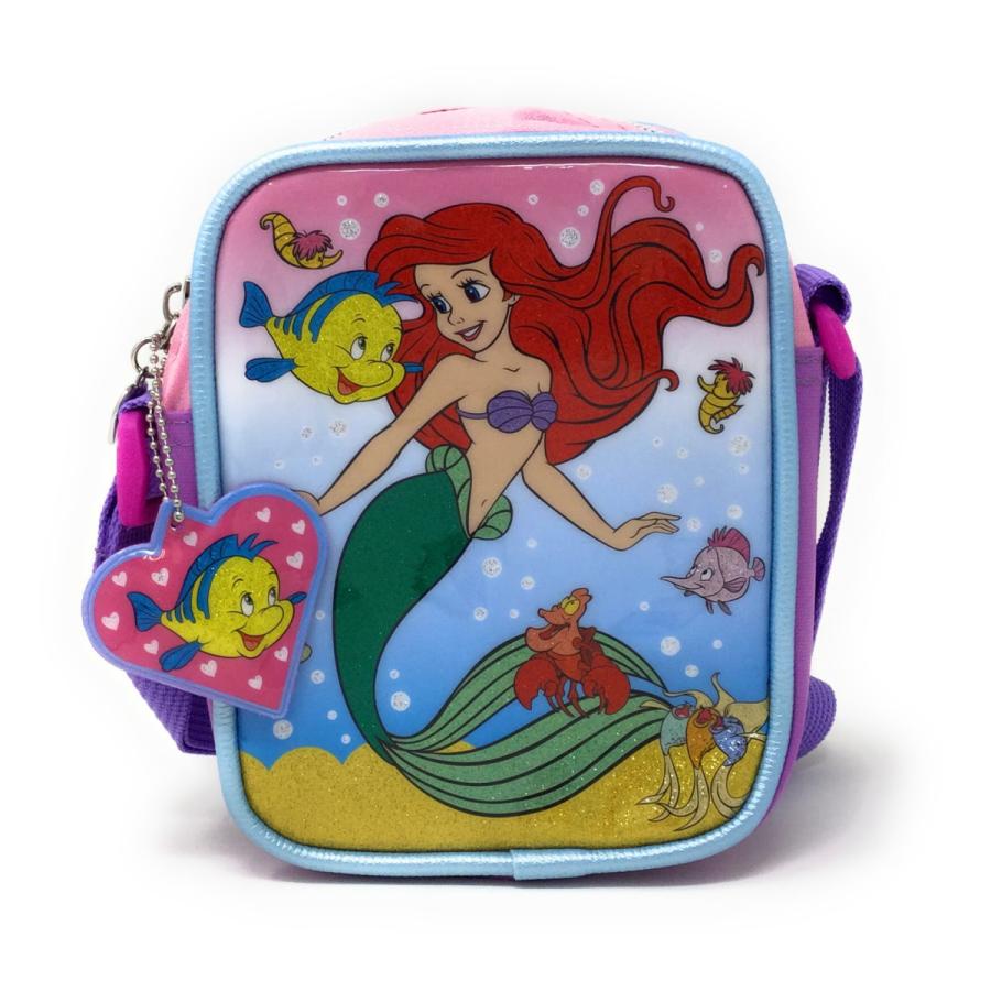 ディズニープリンセス ミニスクエアスリングバッグ アリエル フレンド キャラクター グッズ キャラクター雑貨 Poccl 通販 Yahoo ショッピング