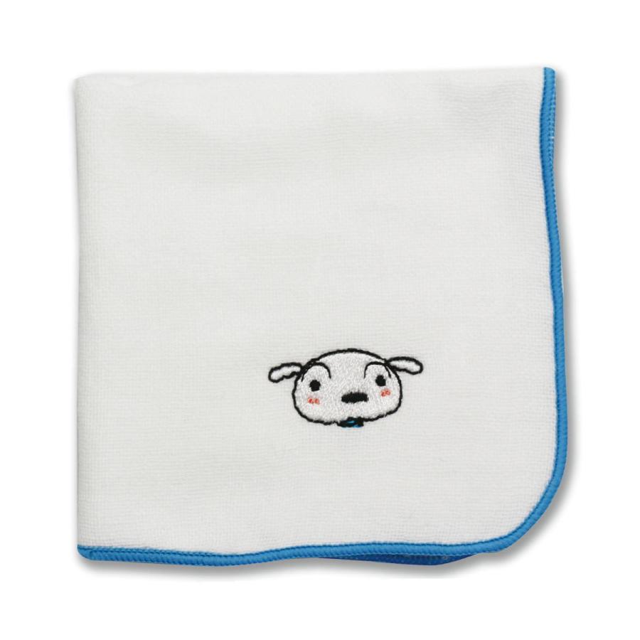 クレヨンしんちゃん 刺繍ハンカチ(シロ)KS-TA022 クレヨンしんちゃん 刺繍ハンカチ(シロ)KS-TA022