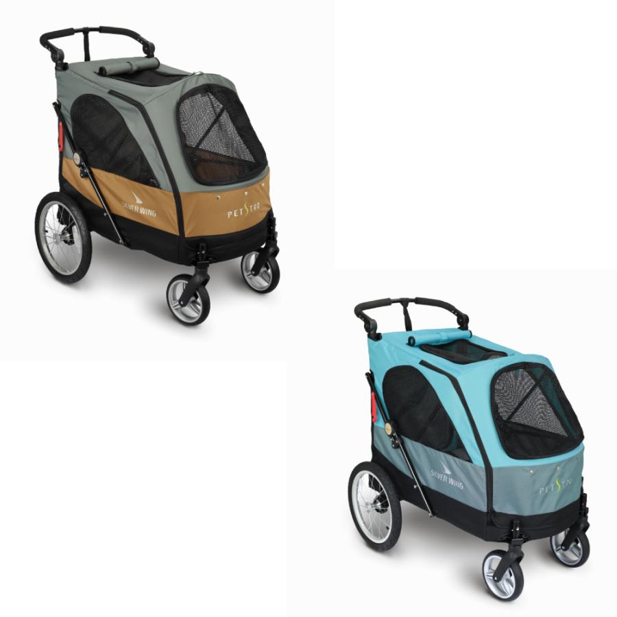 送料無料 犬用カート 4輪バギー シルバーウイング Silver Wing 大型犬