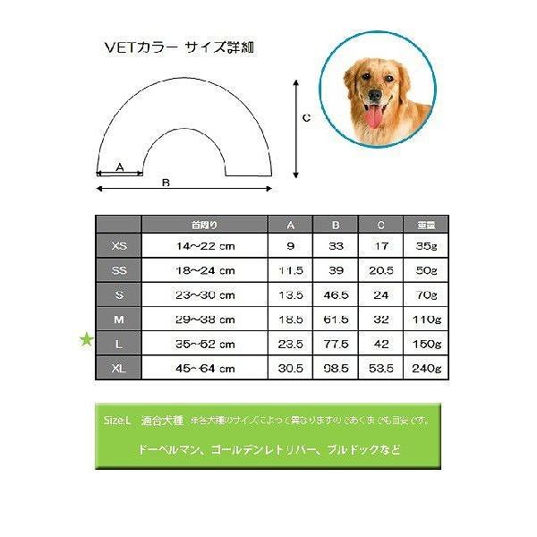 送料無料 犬用エリザベスカラー ベットカラー VETカラー（L） VC-4 エリザベスカラー 傷なめ防止 |  | 02