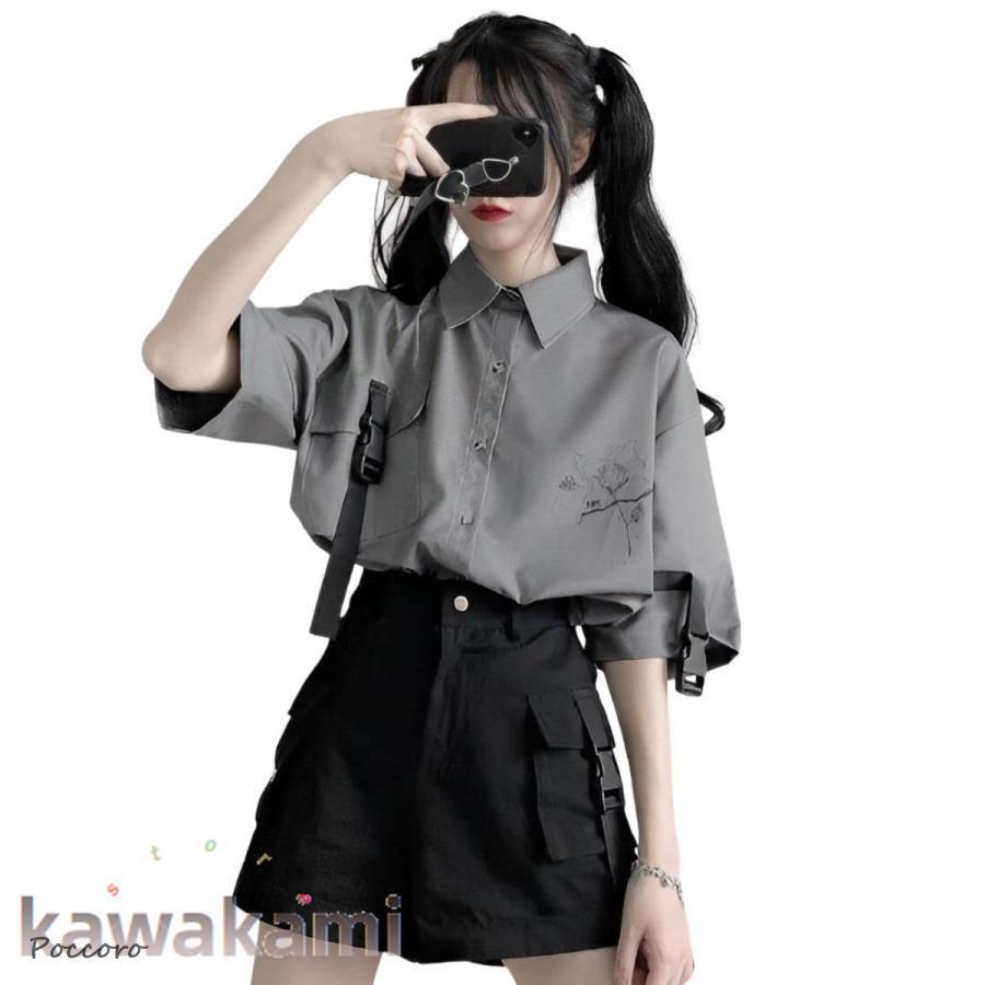 地雷系スーツ 子地雷 水色 子地雷系服 量産型 2点セット 子系服 春夏