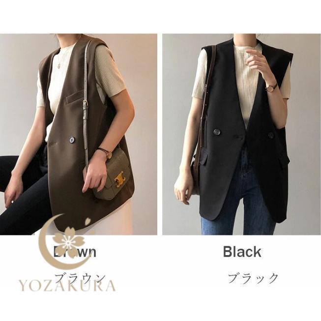ジレ ベスト レディース ジレベスト 秋 春夏 アウター ジャケット