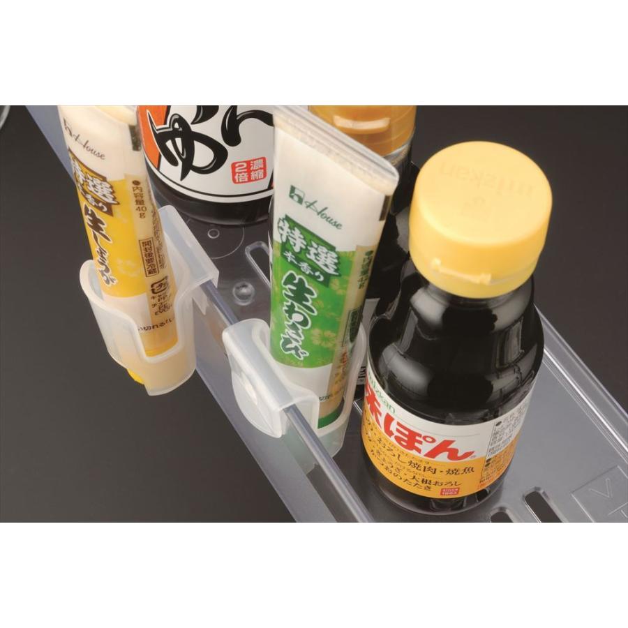 イノマタ化学 薬味チューブホルダー3P CL 4905596035909 冷蔵庫収納