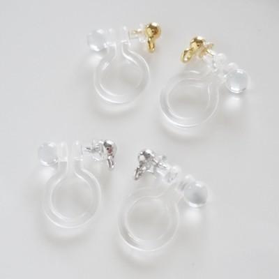 ノンホールピアス パーツ ハンドメイド材料 金属パーツ 国内メッキ 