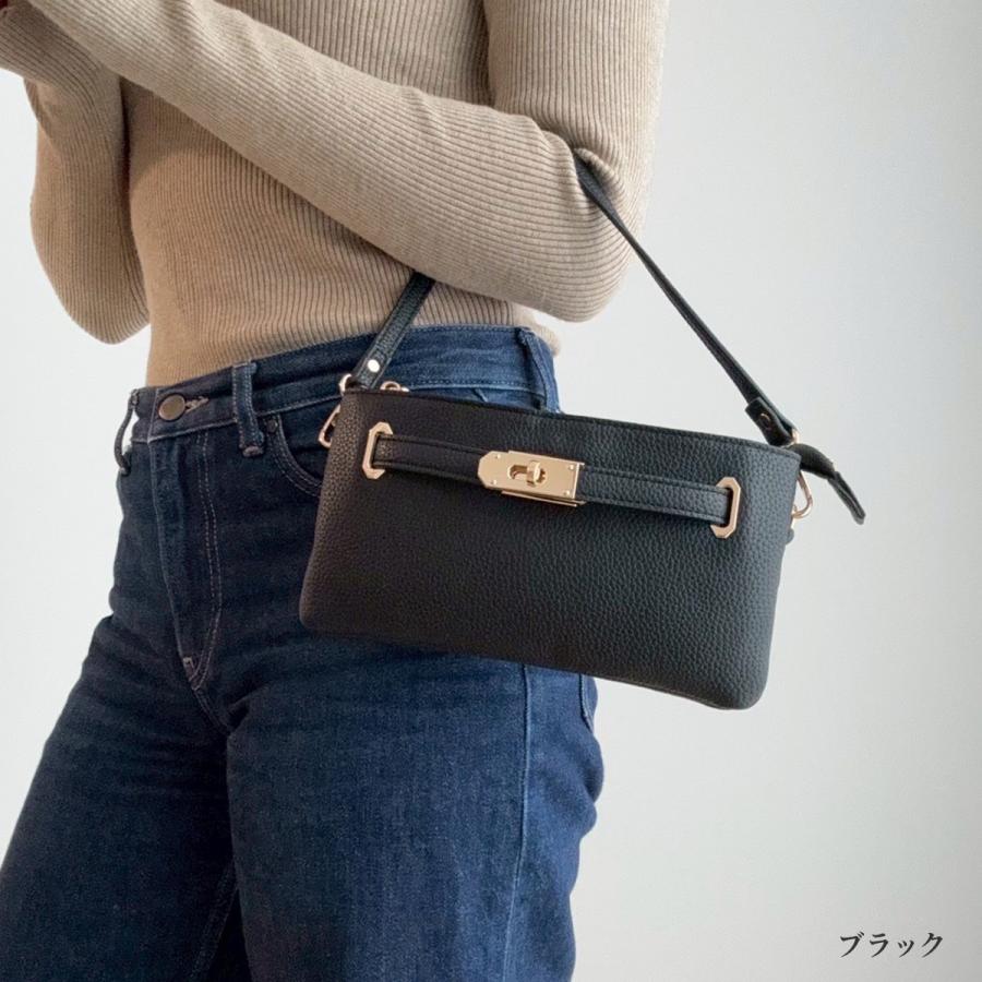 ピソラロ Pisoraro 捻り金具 ウォレットバッグ お財布ポシェット 