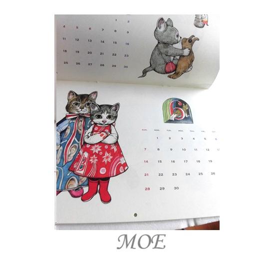 白泉社 MOE 2025絵本屋さん大賞 2026ヒグチユウコカレンダー : Pochi