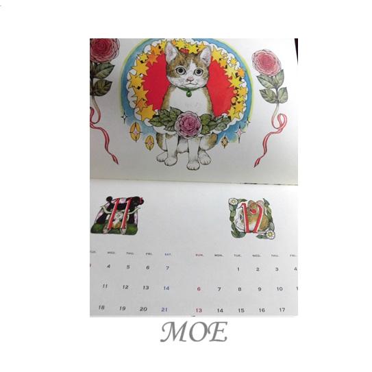 白泉社 MOE 2025絵本屋さん大賞 2026ヒグチユウコカレンダー : Pochi