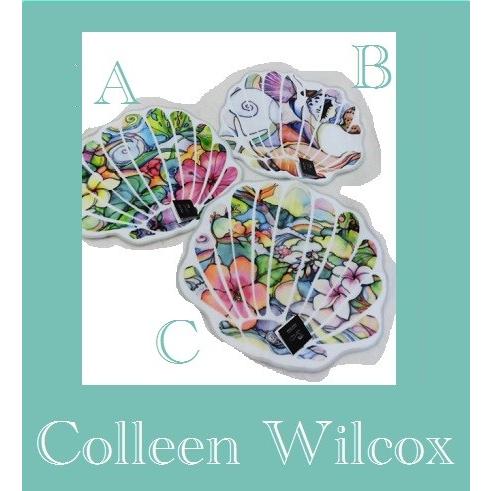 Colleen Wilcox コリーンウィルコックス シェル型 ハンドタオル 