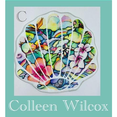 Colleen Wilcox コリーンウィルコックス シェル型 ハンドタオル 