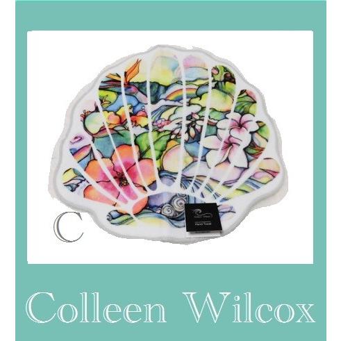 Colleen Wilcox コリーンウィルコックス シェル型 ハンドタオル 