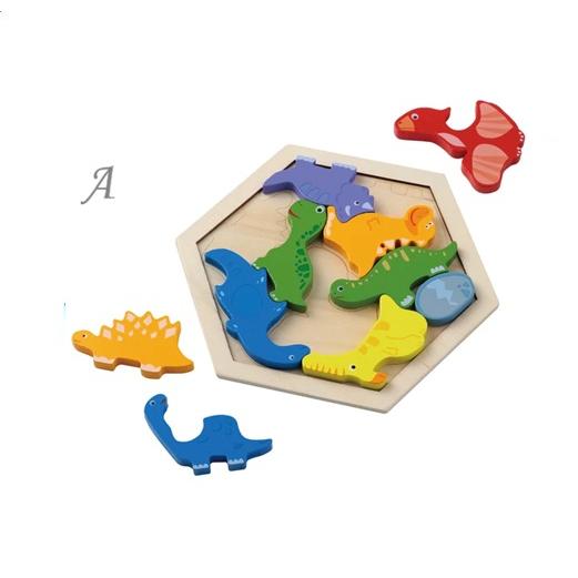 木製パズル 知育パズル 恐竜 フルーツ 3歳以上 : Pochi Pochi - 通販